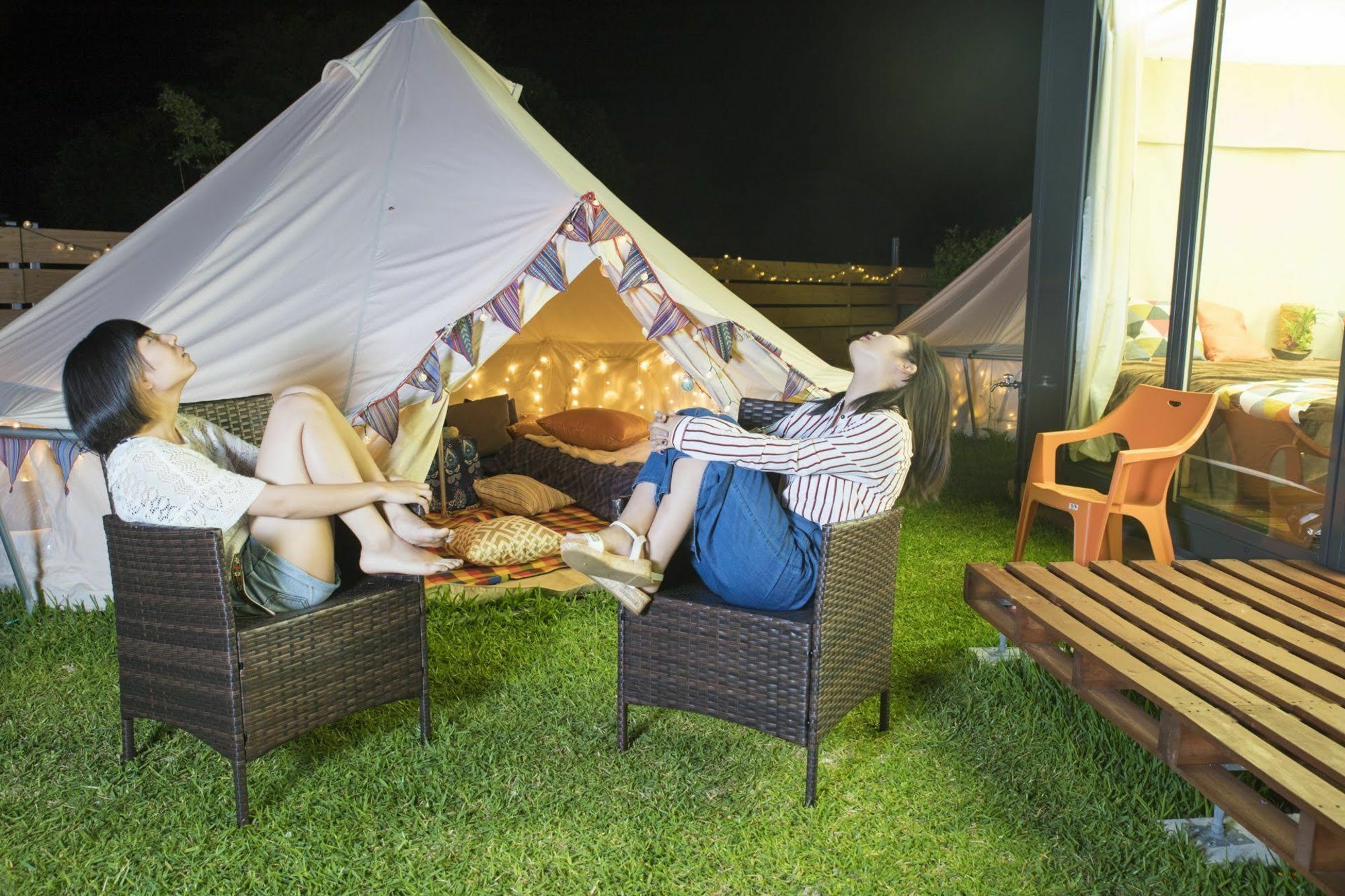 Villa Half Glamping Hoshioto Nakijin Esterno foto